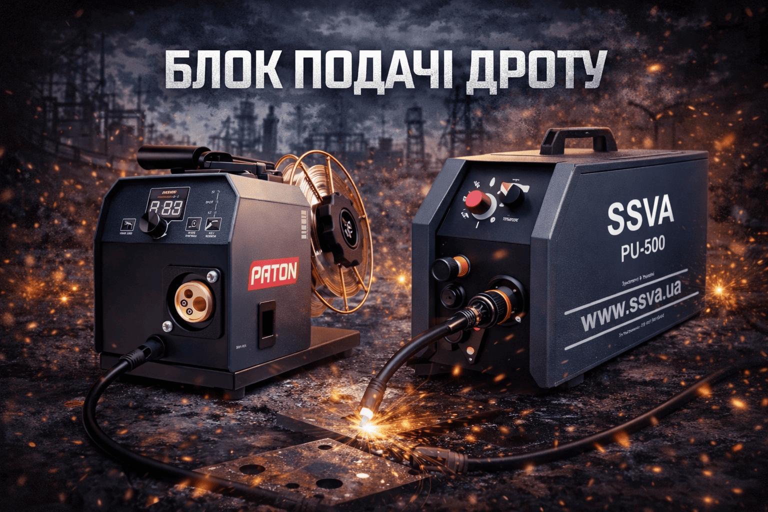 Блок подачі дроту