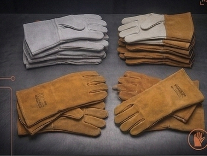 Рукавички зварювальника