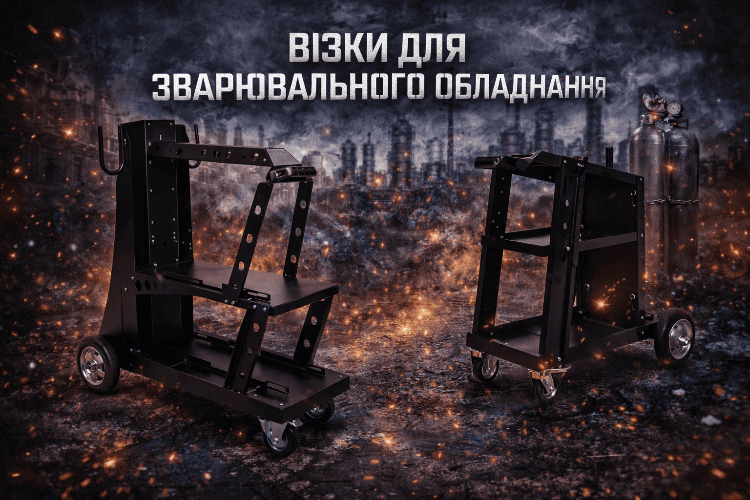 Візки для зварювального обладнання