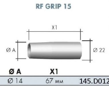 M20 NW12 L66 для свар горелки ABIMIG WT440